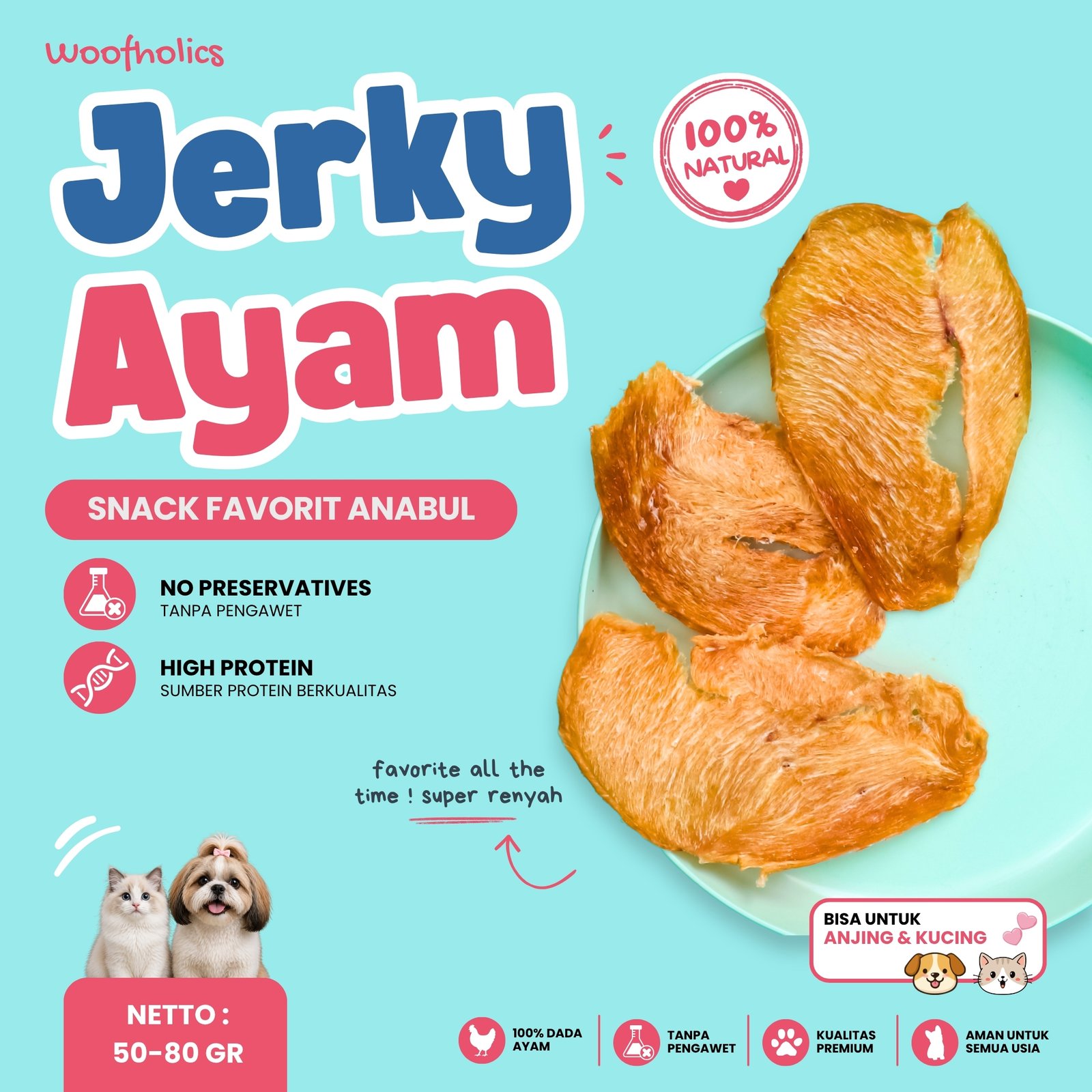 Chicken Jerky | Jerky Ayam
