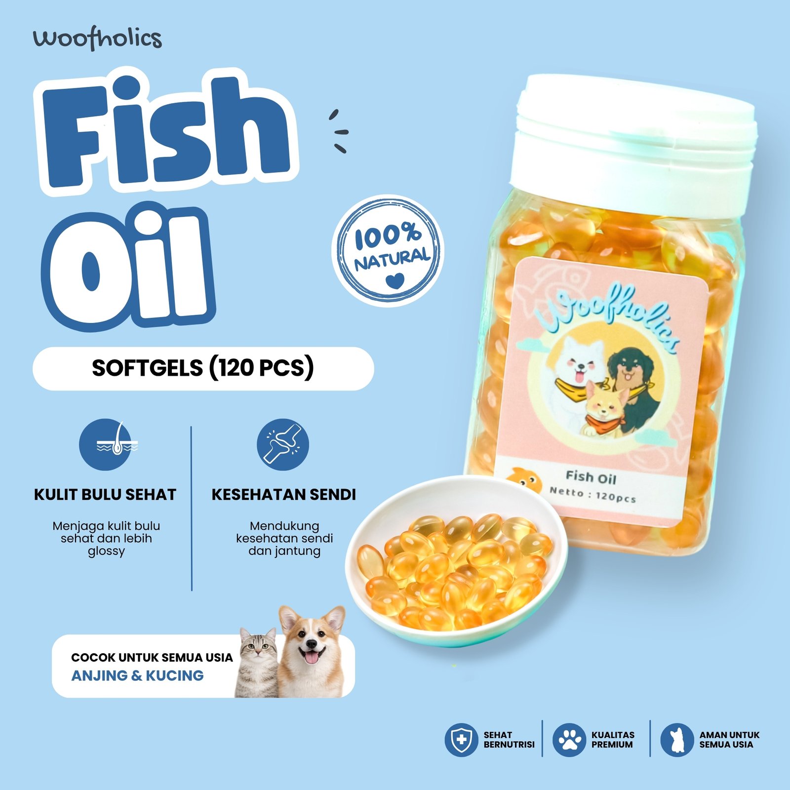 Fish Oil | Minyak Ikan