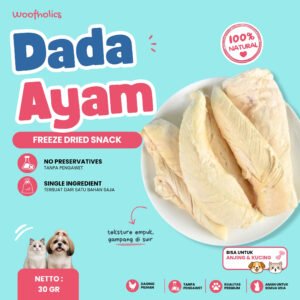 Freeze Dried Chicken Breast | FD Dada Ayam