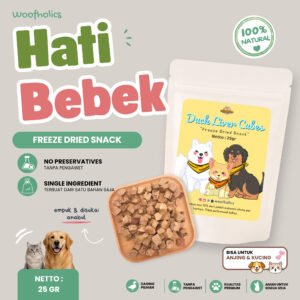 Freeze Dried Duck Liver | FD Hati Bebek