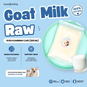 Raw Goat Milk | Susu Kambing Beku [ Wajib Pengiriman Instant / Paxel Next Day ]