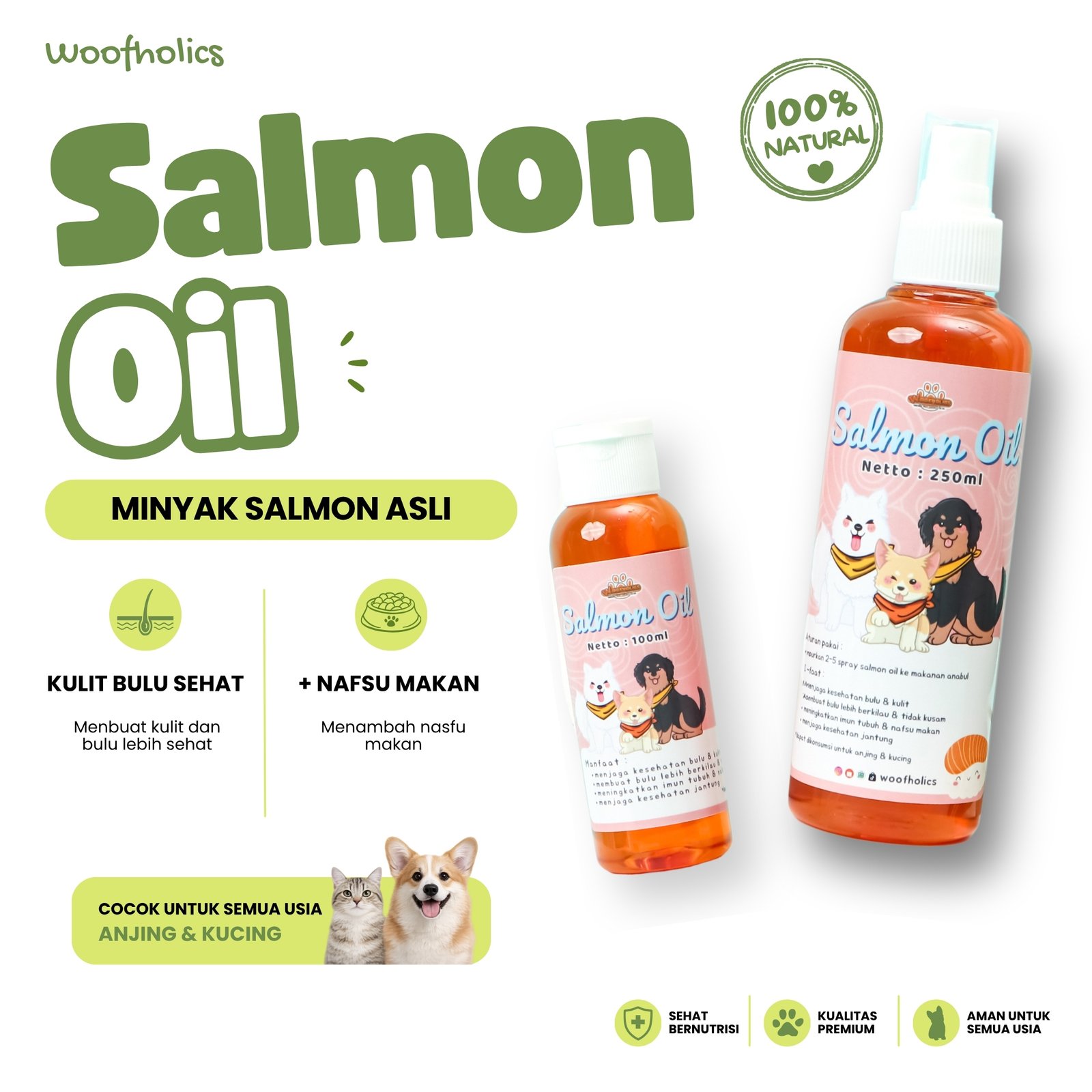 Salmon Oil | Minyak Ikan Salmon