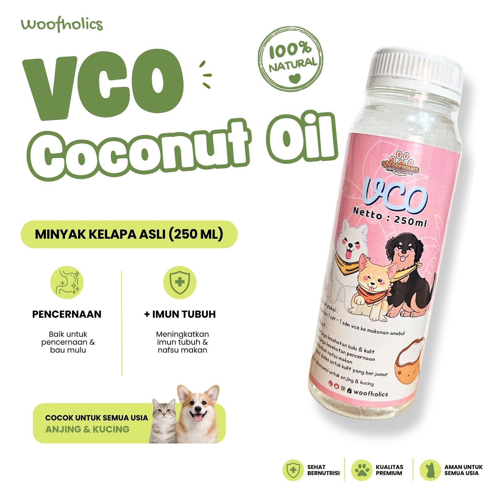 VCO | Minyak Kelapa Murni